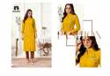 Women Viscose Slub casual Wear Kurti thumb 5