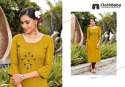Women Viscose With Hand Work Kurtis