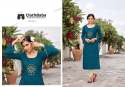 Women Viscose With Hand Work Kurtis thumb 6
