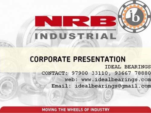 NRB BEARINGS by IDEAL BEARINGS