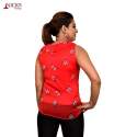 Nicks Design Red Sleeveless Top thumb 1