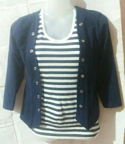 Full Sleeve Jacket Style Top 