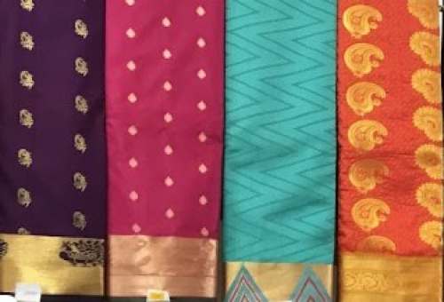 Get South Indian Fancy Saree At Retail by Maharaja Silk House And Sarees