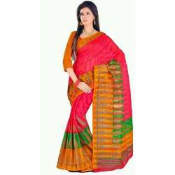 Get Fancy cotton saree for ladies