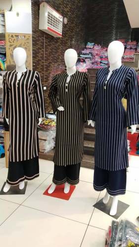 Ladies Designer Kurti With Palazzo