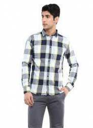 Trendy Casual Checks Mens Shirt 