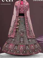 Heavy Bridal Wear Lehenga At Wholesale Rate 