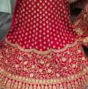 Red Embroidered Bridal Lehenga Choli