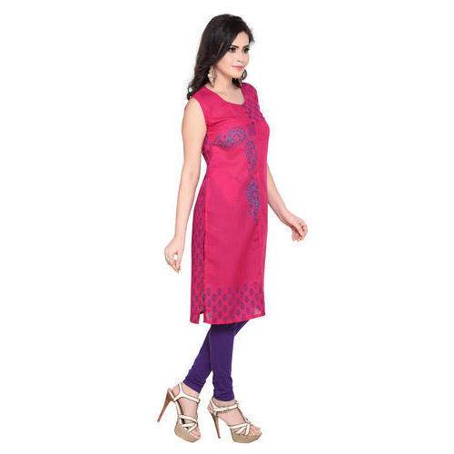 Buy Designer Pink Kurti For Women by New Lifestyle For Ladies