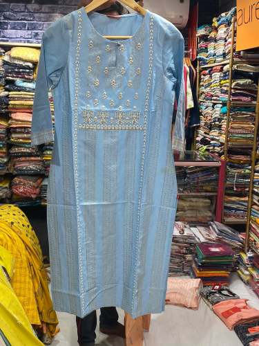 Latest Embroidery Kurti For Women