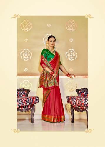 Banarashi Silk Saree by Jk Clothing House