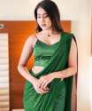 Georgette Sequence Work Saree 