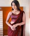 Georgette Sequence Work Saree  thumb 2