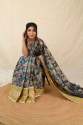 Kalamkari Printed sarees thumb 5