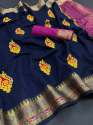  Ladies Cotton Silk Saree with Jacquard border