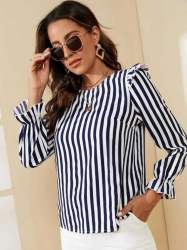 Party Wear Strip Top