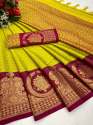 Pure Mercerised Cotton Silk Saree thumb 2