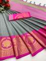 Pure Mercerised Cotton Silk Saree thumb 5