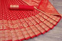 PURE ZARI WEAVING SAREE