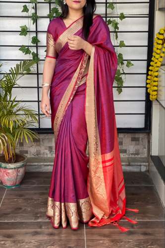 Sana Silk Saree by Jk Clothing House