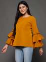 Stylish Ruffle Sleeve Top for Ladies thumb 4