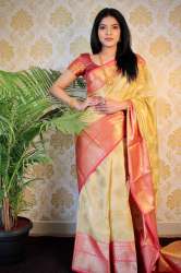  Tissue Weaving banarasi pattu saree