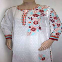 Fancy Embroidery Kurti At Retail Price
