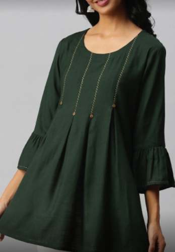 Buy Green Fancy Western Top At Wholesale by Soch