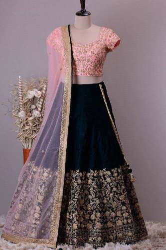 Elegant Festive Wear Lehenga Choli by Shree Collection Boutique