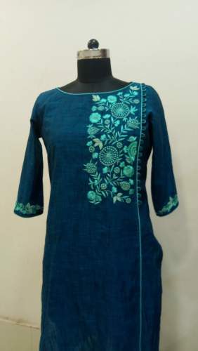 Thread Work Kurti Collection for Girls  by Shree Collection Boutique