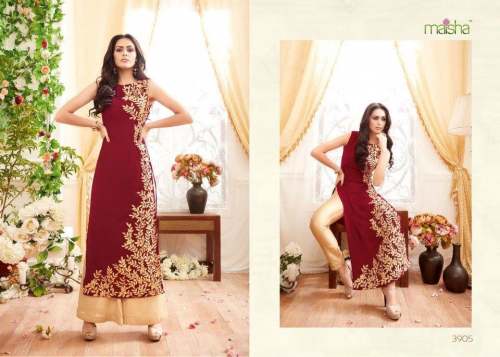 Designer Wedding wear Embroidered Palazo Suit by Pankhudi