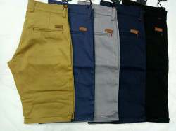 Fancy Mens Plain Cotton Shorts 
