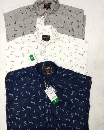 New Collection Fancy Mens Printed Shirt by Hardik Clothing