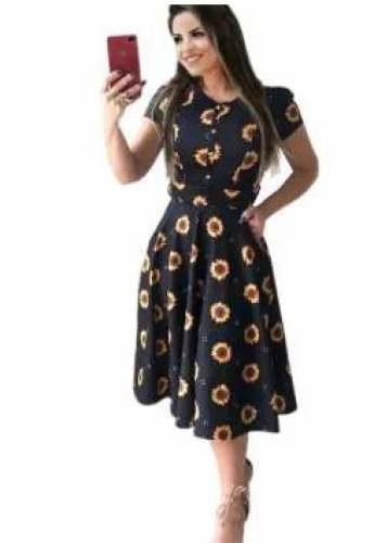 Fancy Western Cotton One Piece For Women