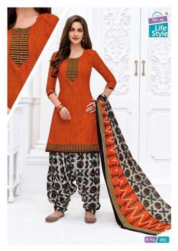 Ladies Unstitched Cotton Dress Material by Soha Enterprise