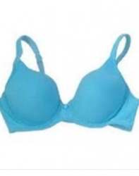 Ladies Blue Paded Bra At Wholesale