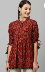 Casual Regular Sleeves Floral Print Women Top