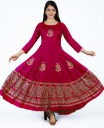 Fancy Anarkali Printed Kurti