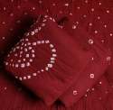Kutch Bandhani Tie & Dye Cotton Suit Material Set thumb 1