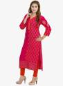 Ladies Fancy Readymade Printed  Kurtis  thumb 1