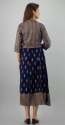 Women Floral Print Rayon Anarkali Kurta thumb 1