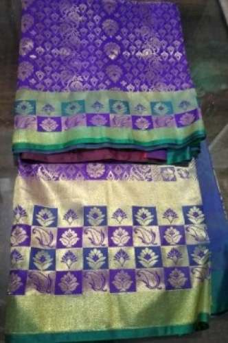 Designer Purple Paithani Silk Saree by Supriya Family Shop