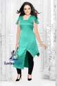 Plain Silky Designer Kurti 