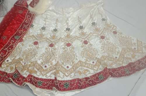 Off White Lehenga Choli At Wholesale Rate by Royal Selection