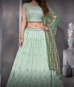 Buy Mint Green Lehenga Choli At Wholesale