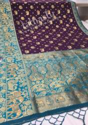 Fancy Designer Handloom Silk Saree 