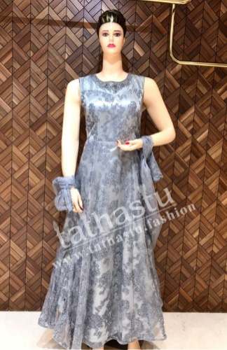 Ladies Ready Made Anarkali Dress At Wholesale Rate
