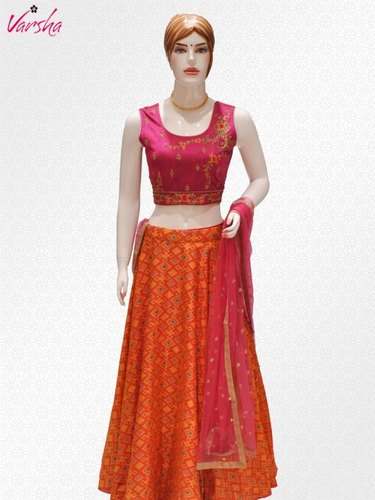 New Party Wear Printed Lehenga Choli For women