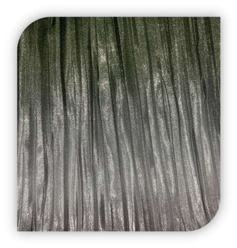 PLEATED WITH FOIL