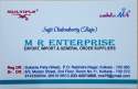 M R ENTERPRISE